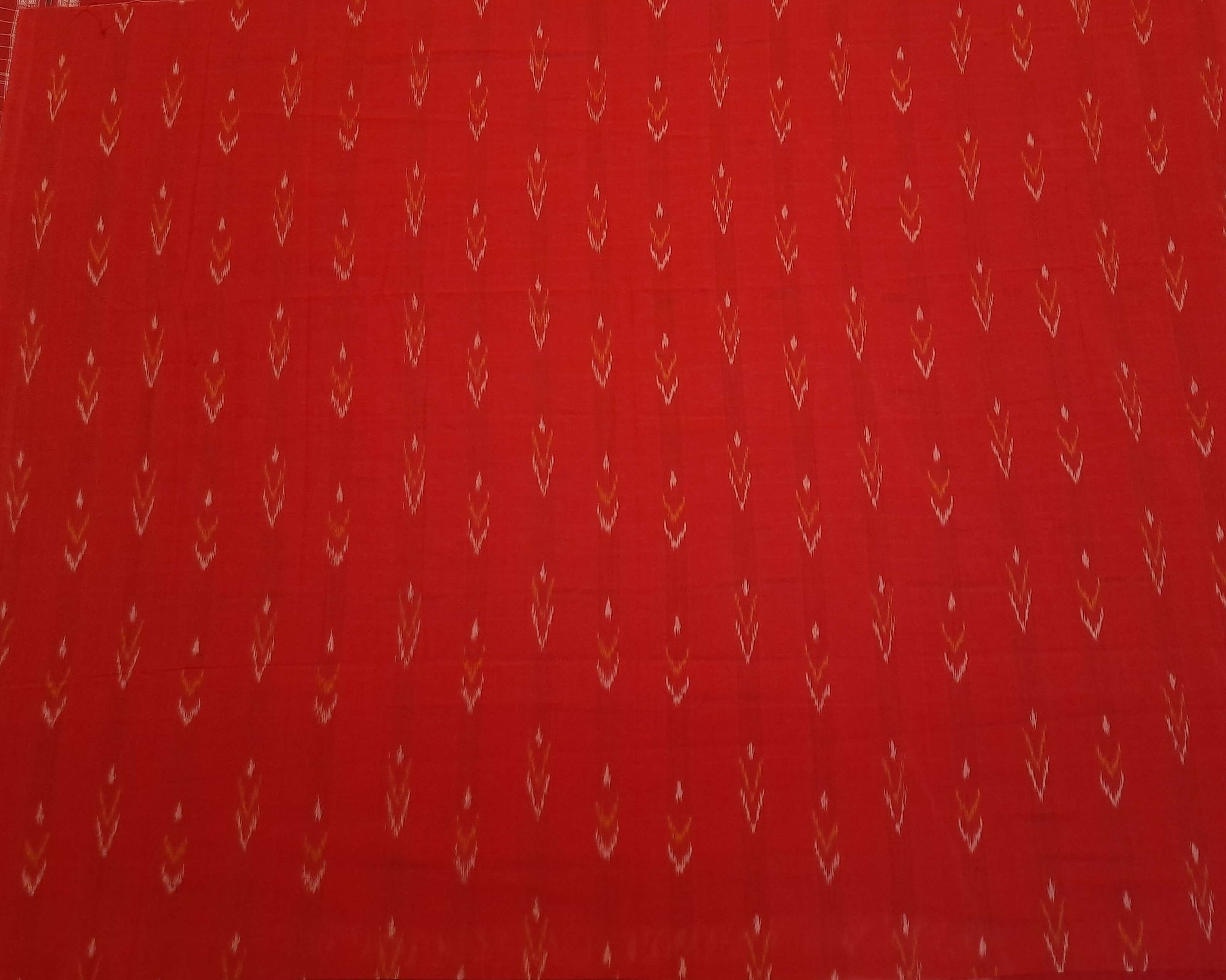 Bichitrapuri Sambalpuri  Cotton Saree with cotton ikat blouse piece