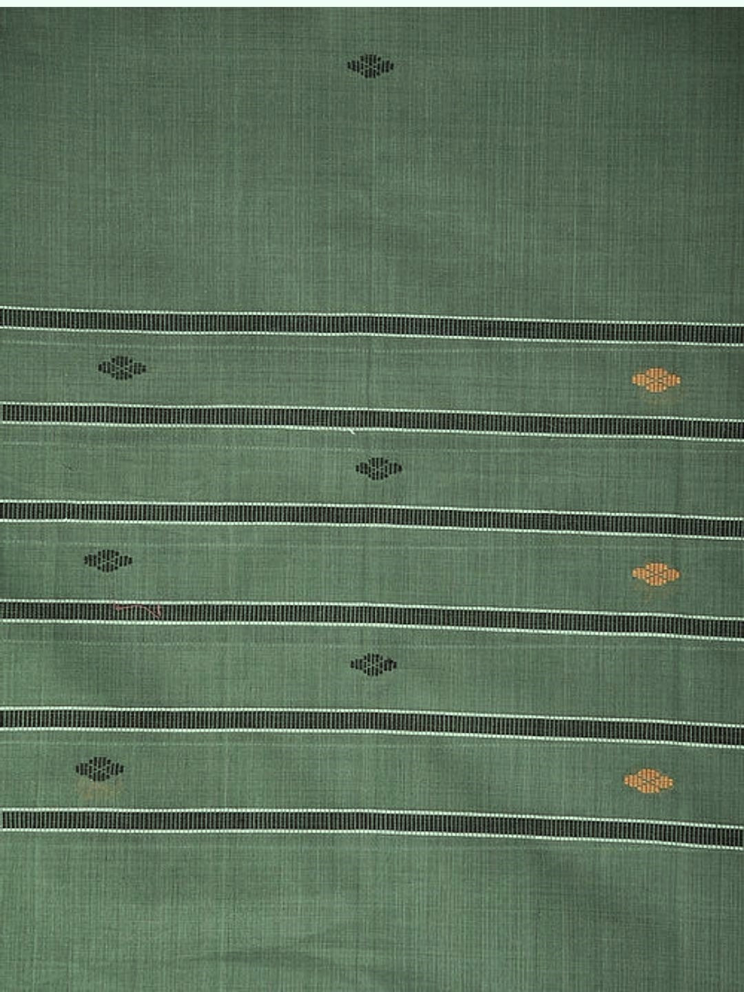 Greenish Grey Odisha Cotton Ikat Dupatta