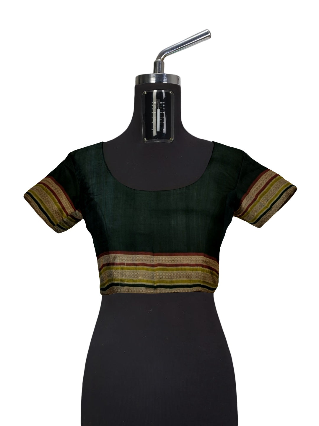 OliveGreen Kathiphera Odisha Khandua Silk Saree with running blouse piece