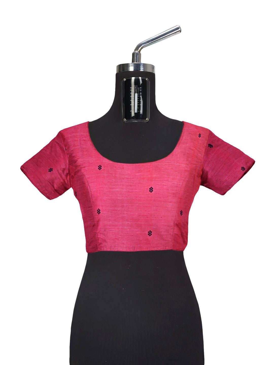 Purple with Pink Cotton Odisha Ikat saree with cotton ikat blouse piece