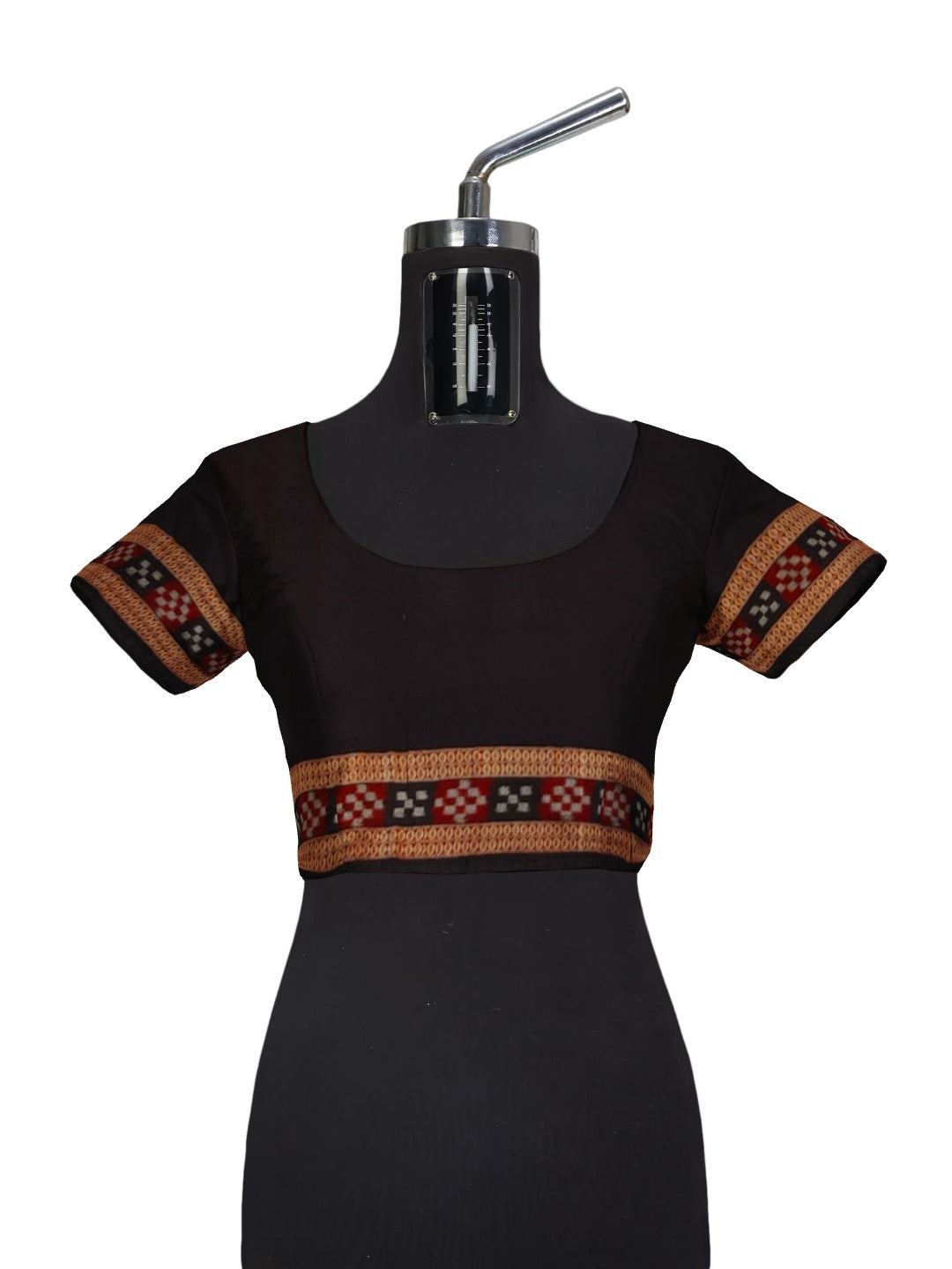 Multi Coloured Sambalpuri Cotton Saree with running blouse piece