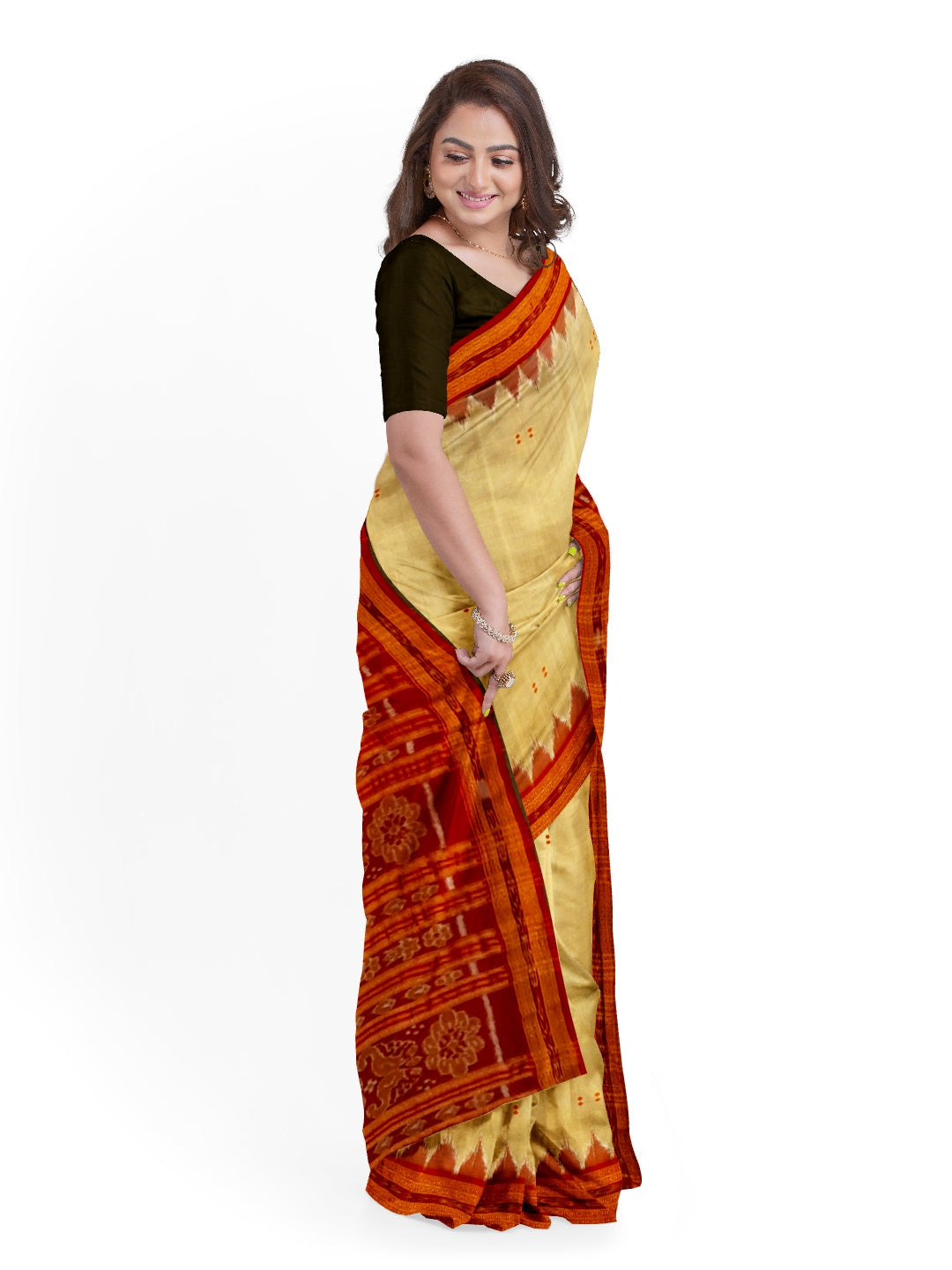 Buy Apolee Odisha Handloom Sambalpuri Dress Material Set For Women: Free  Size (Multi colouerd, Cotton) (Purple, Cotton) at Amazon.in