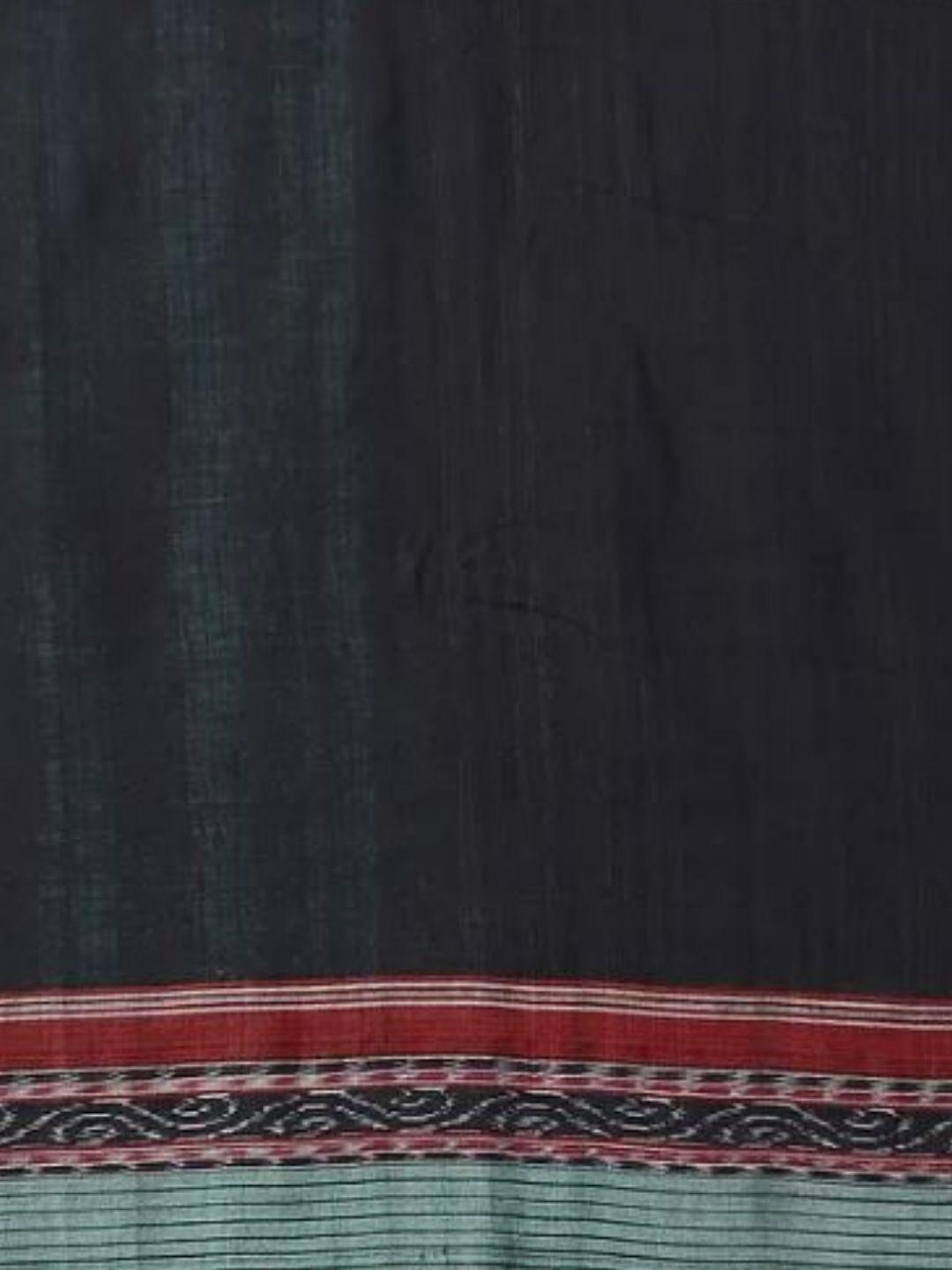 Green Cotton Odisha Sachipar Sambalpuri Saree - Crafts Collection