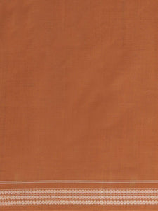 CraftsCollection.in - Pink and Rust Sambalpuri Bomkai Cotton Saree