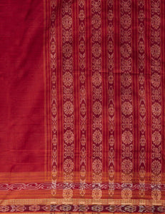 CraftsCollection.in - Black Odisha Cotton Sachipar Saree